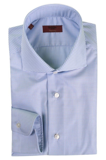 Camicia Uomo Barba Napoli Blue