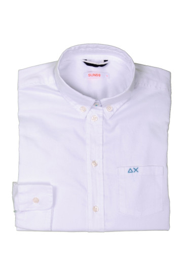 Camicia Bambino Sun68 Bianco