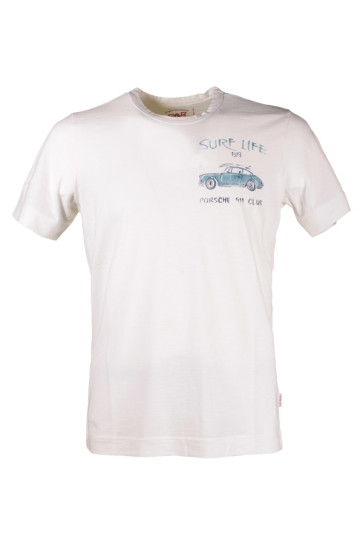 T-shirt Uomo Bob Bianco