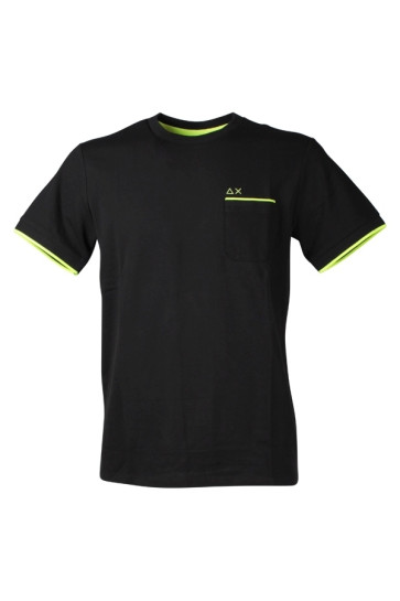 T-shirt Uomo Sun 68 Nero