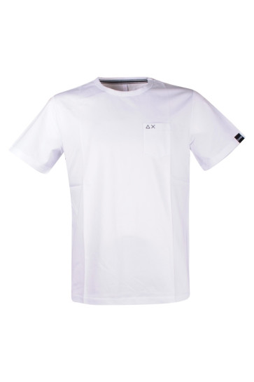 T-shirt Uomo Sun 68 Bianco