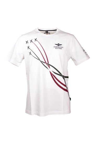 T-shirt Uomo Aeronautica Militare Bianco