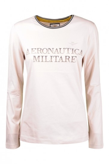 T-shirt Donna Aeronautica Militare Beige