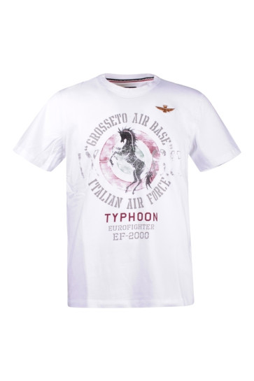 T-shirt Uomo Aeronautica Militare Bianco