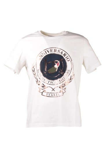 T-shirt Uomo Aeronautica Militare Bianco