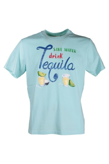 T-shirt Uomo Saint Barth Mc2 Verde