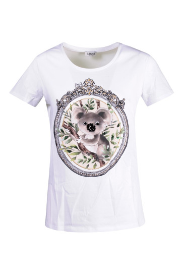 T-shirt Donna Liu Jo Bianco