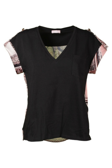 T-shirt Donna Liu Jo Nero