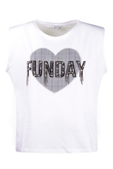 T-shirt Donna Liu Jo Bianco
