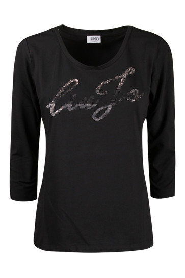 T-shirt Donna Liu Jo Nero