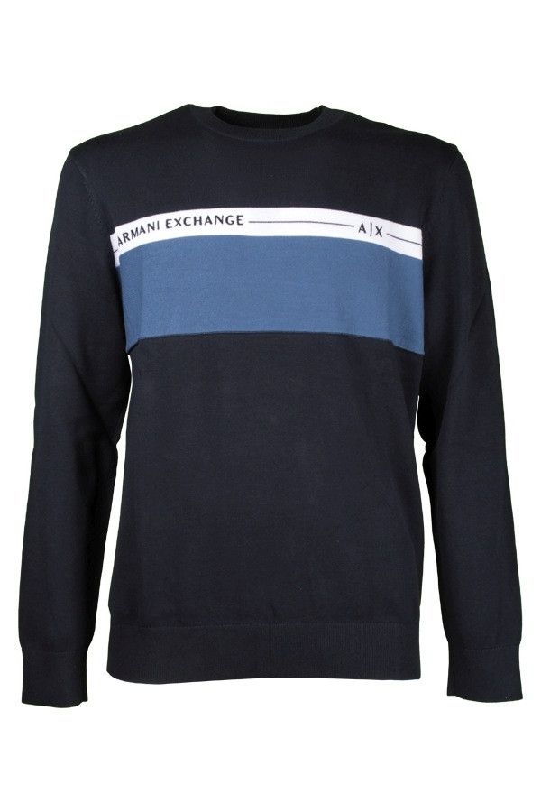 Ferracinshop Maglia Uomo Armani Exchange Blue art. 3RZM1C moda uomo donna bimbo