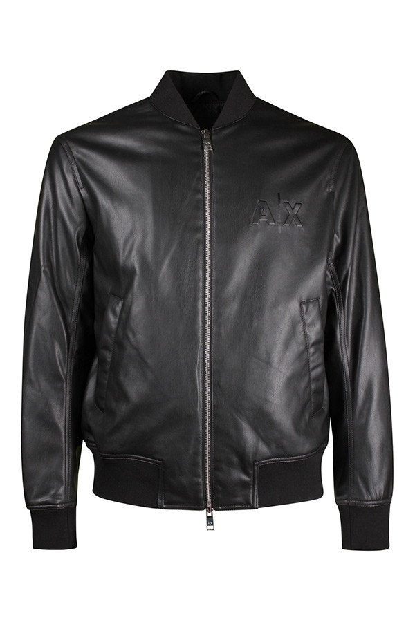Giubbotti in pelle armani cheap