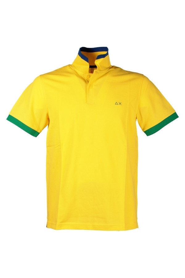Polo Uomo Sun 68 Giallo