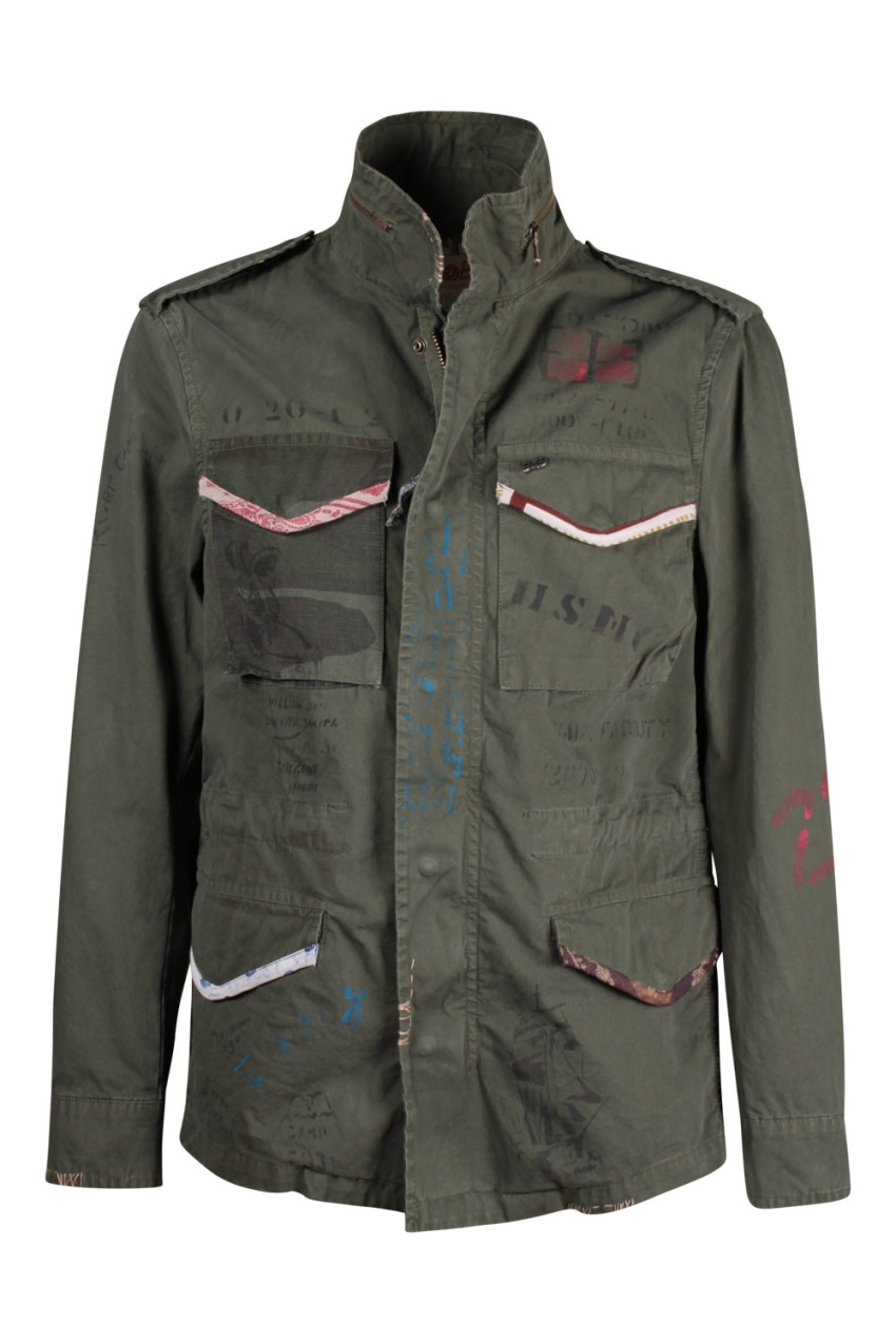 Ferracinshop Giacca Uomo Bob Verde moda