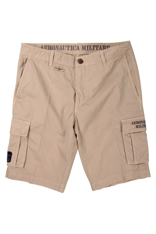 Ferracinshop Bermuda Uomo Aeronautica Militare Beige art. BE066 moda uomo donna bimbo