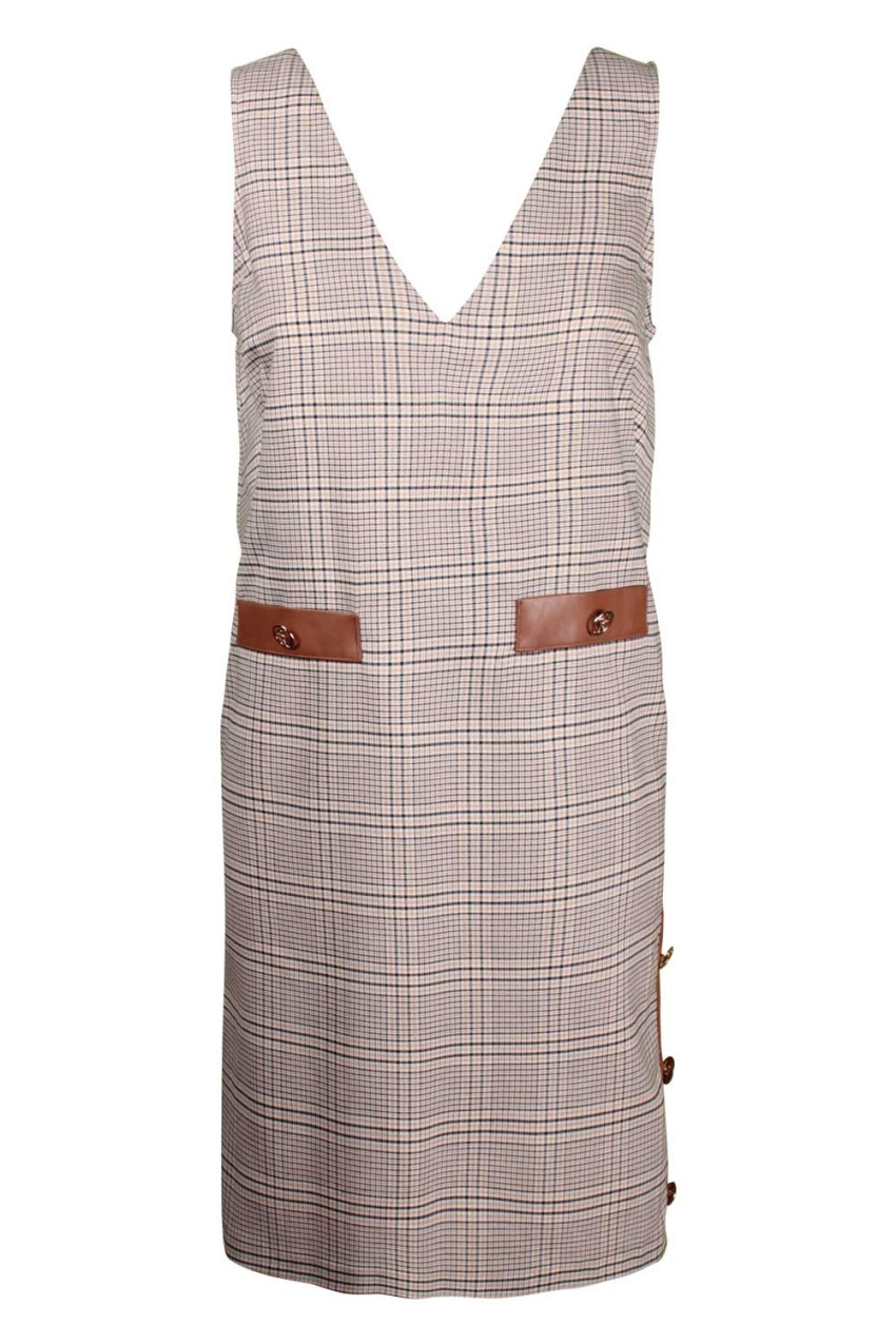 Ferracinshop Abito Donna Liu Jo Fantasia Scozzese art.CA1243 col