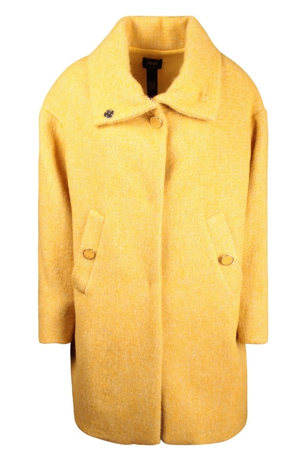Cappotto outlet donna giallo