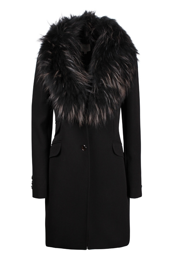 Ferracinshop Cappotto Donna Kocca Nero art.JOLUKAFUR col.00016 ST13 moda uomo donna bimbo