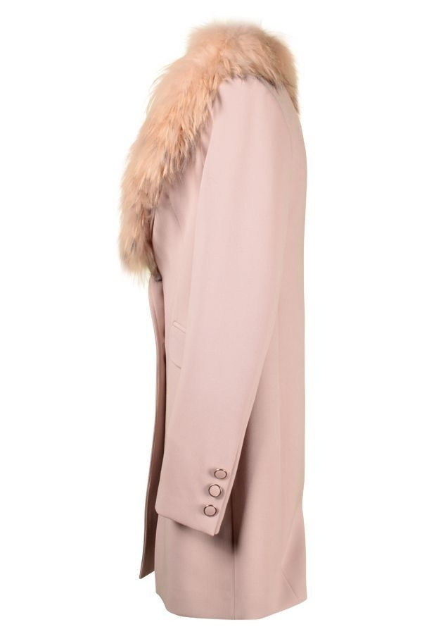 Coat Kocca Cappotto Rosa Cappotto Donna Kocca Bianco