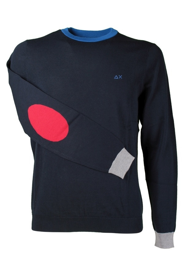 Ferracinshop Maglia Uomo Sun 68 Blue art. K33108 moda uomo donna bimbo