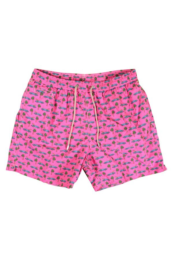 bermuda costume da bagno uomo rosa