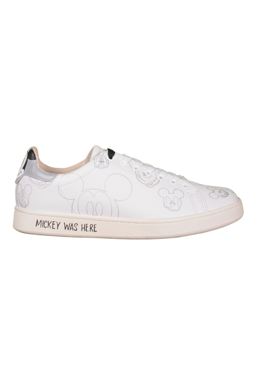 Ferracinshop Scarpe Uomo Disney art. MD380 col. WHITE Bianco