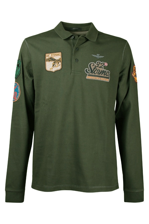 Polo aeronautica militare manica lunga sales