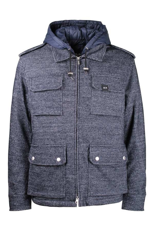 Ferracinshop Giubbotto Uomo Sun 68 Blue moda