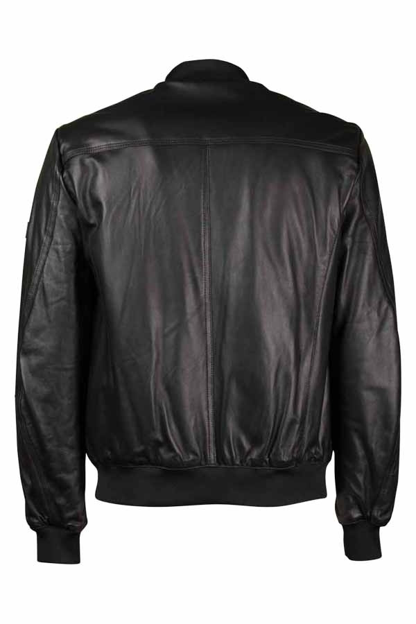 Ferracinshop Giubbino pelle Uomo Peuterey Nero Art. SANDS LEATHER Col. NER WS04 moda uomo donna bimbo
