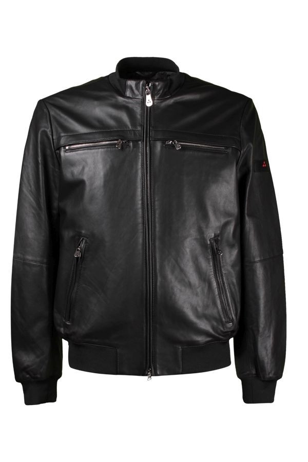 Ferracinshop Giubbino pelle Uomo Peuterey Nero SANDS