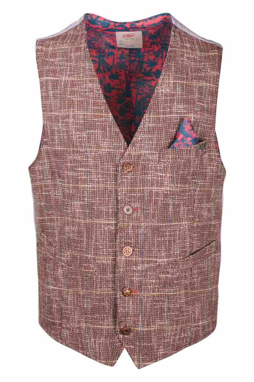 Ferracinshop | Gilet Uomo Bob art. SHOP382 col. BEIGE Marrone moda uomo,  donna, bimbo