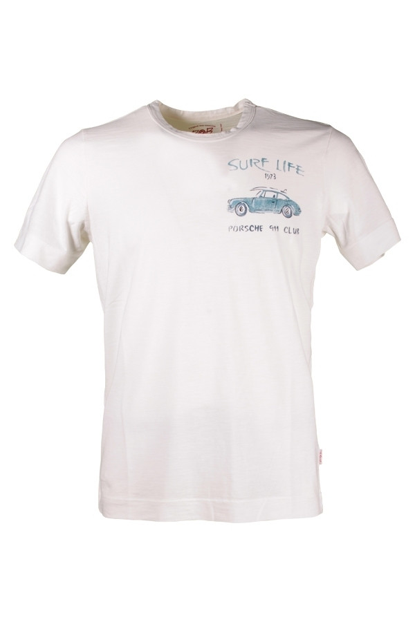 T shirt Uomo Bob Bianco