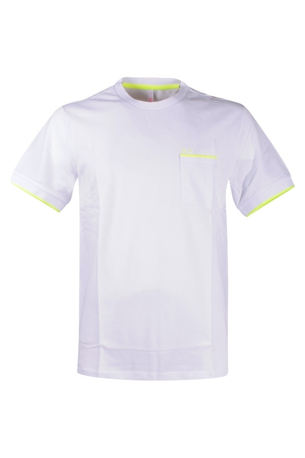 T shirt Uomo Sun 68 Bianco