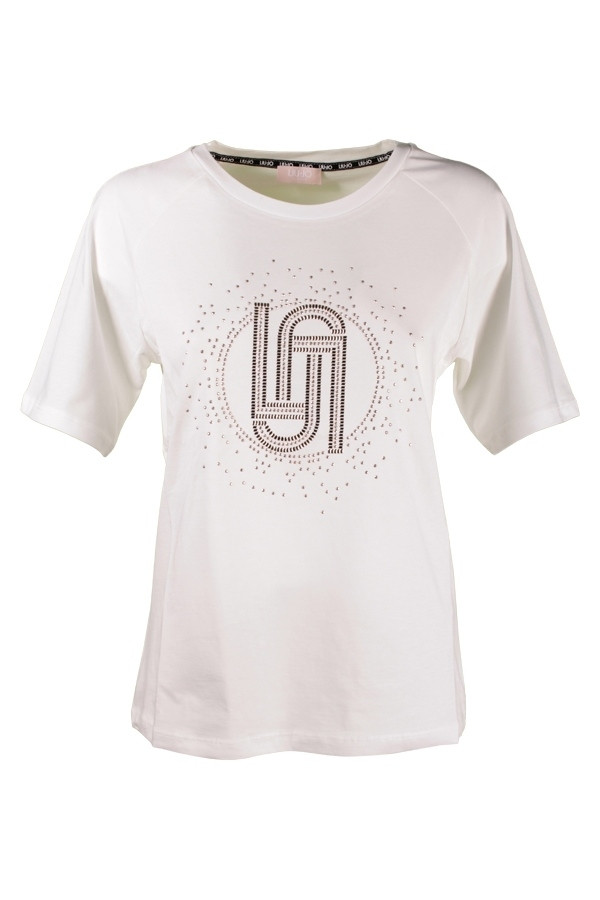 T shirt Donna Liu Jo Bianco