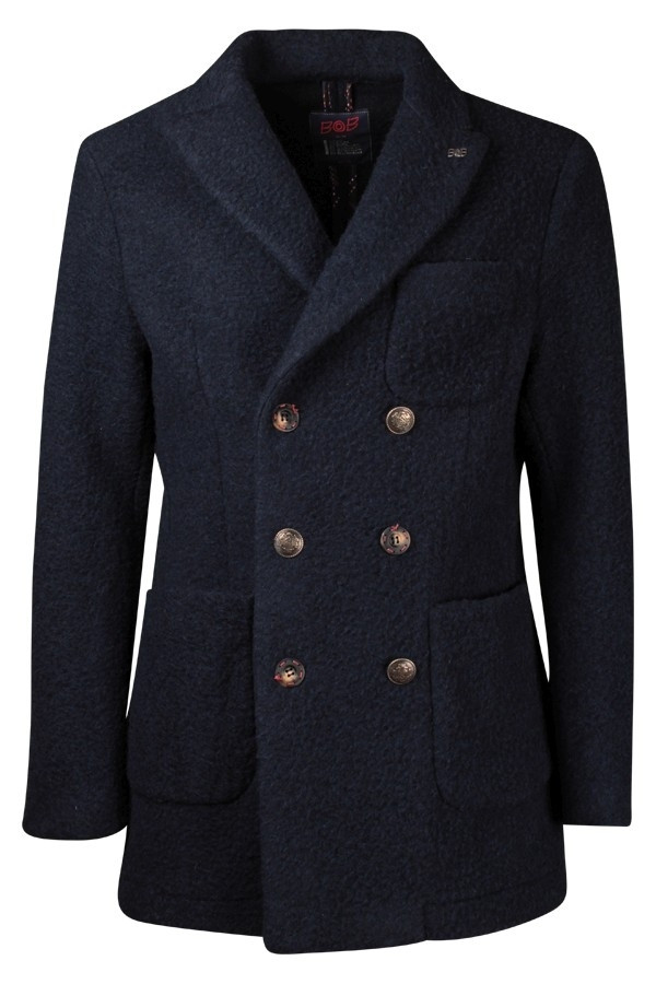 Ferracinshop Cappotto Uomo Bob Blue art. TED348 moda uomo donna bimbo