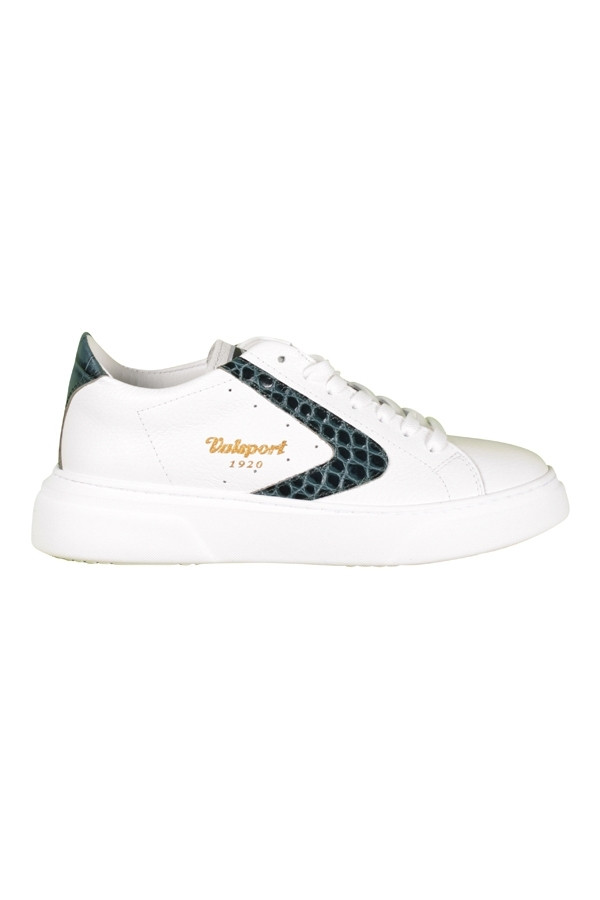 SNEAKERS DONNA VALSPORT 1920 | BIANCO/NERO PELLE
