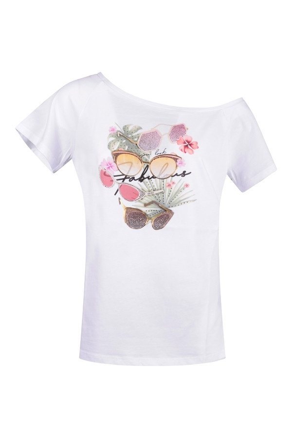 Ferracinshop T shirt Donna Liu Jo Bianco Art. WA2293 col. S9678