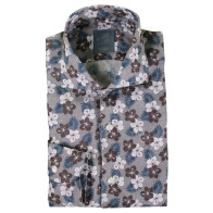 Camicia Uomo Barba Napoli Grigio