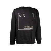 Felpa Uomo Armani Exchange Nero