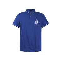 Polo Uomo Armani Exchange Blue