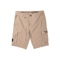 Bermuda Uomo Aeronautica Militare Beige
