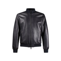 Giubbino pelle Uomo The Jack Blue