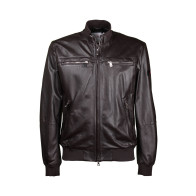Ferracinshop Giubbino pelle Uomo Peuterey Blue art. SANDS LEATHER col. 215 WS03 moda uomo donna bimbo
