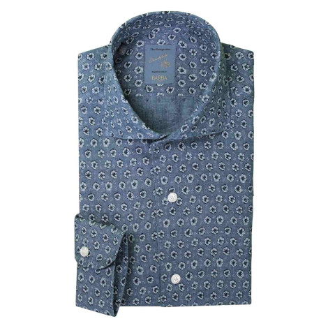 Camicia Uomo Barba Napoli Blue