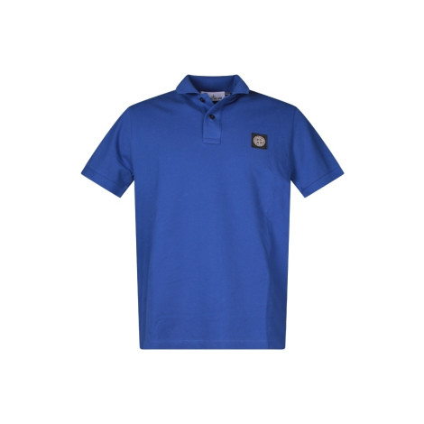 Polo Uomo Stone Island Blue