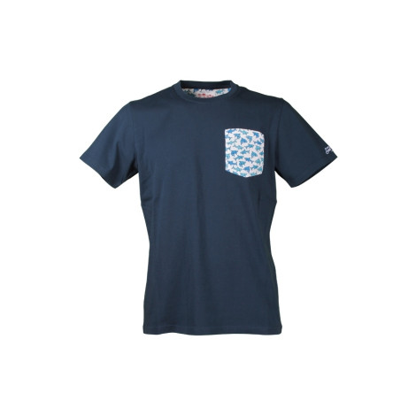 T-shirt Uomo Saint Barth Mc2 Blue