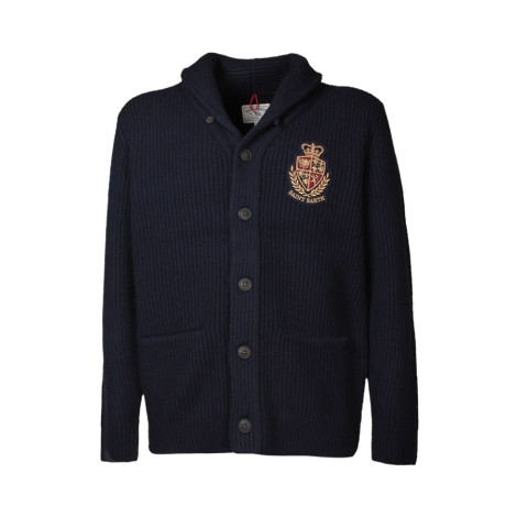 Cardigan Uomo Saint Barth Mc2 Blue