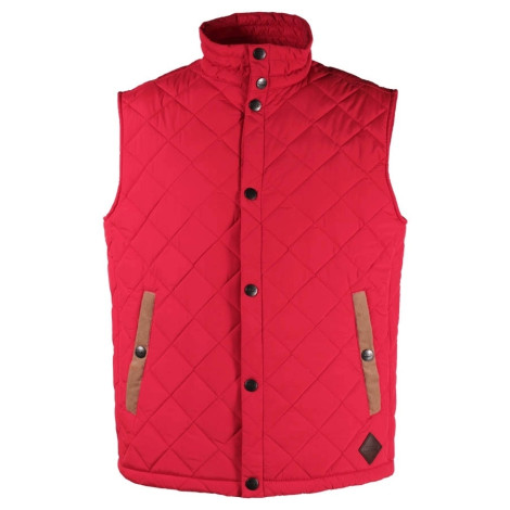 Gilet imbottito Uomo Husky Rosso