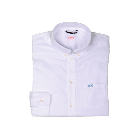 Camicia Bambino Sun68 Bianco