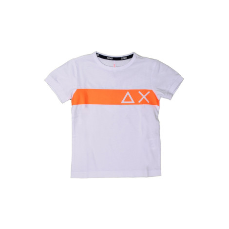 T-shirt Bambino Sun68 Bianco